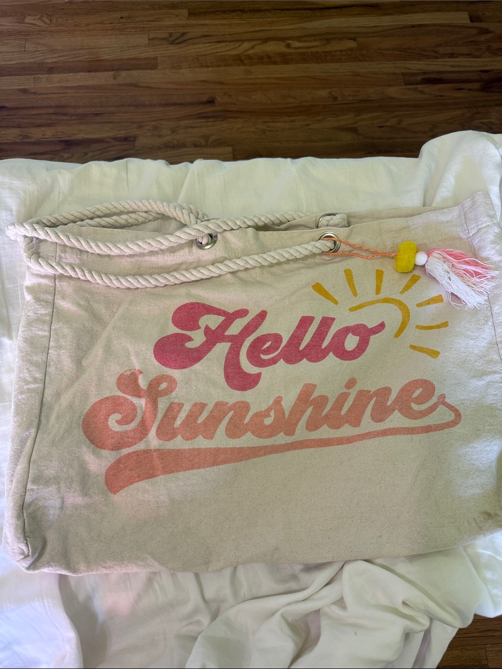 Hello Summer Beach tote